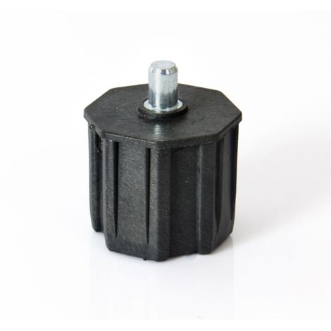 Walzenkapsel SW60 Achtkant mit Achsstift 12 mm