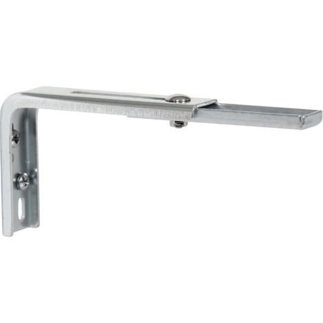 2er Set galvanisierte Wandträger mit Versatz - Universal