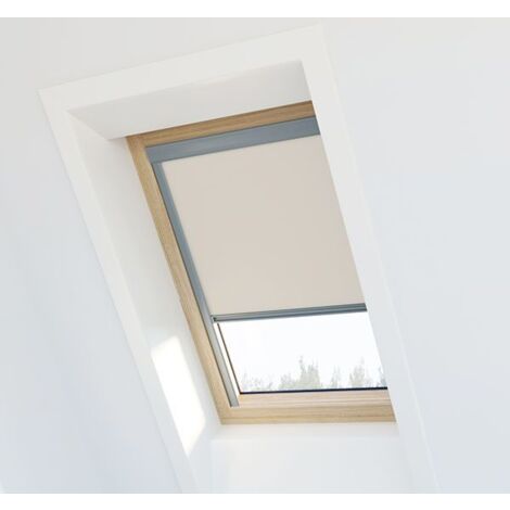 Verdunkelungsrollo für VELUX ® Dachfenster - Beige - 304, 1, M04