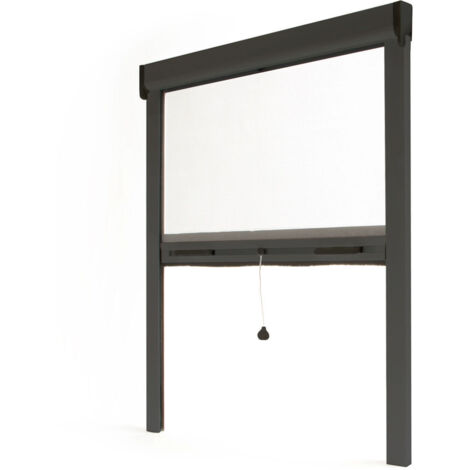 Insektenschutzrollo Fenster & Tür B 1500 mm x H 1600 mm - Aluminium - Anthrazitgrau RAL 7016