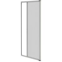 Insektenschutzrollo Tür B 1400 mm x H 2300 mm - Aluminium - Grau 7038