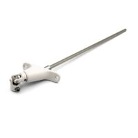 double cardan large 6p7 - 355 blanc + vis - ZF D591MB