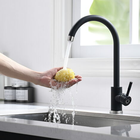 360 ° acciaio inox estensibile da cucina rubinetto lavello rubinetto rubinetto cucina lavello 