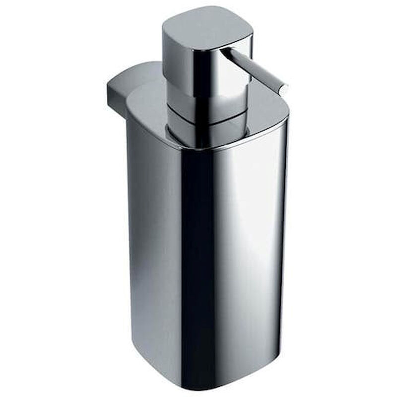 Set accessori bagno Dispenser dosatore sapone liquido d'appoggio serie Syl  colore Ardesia