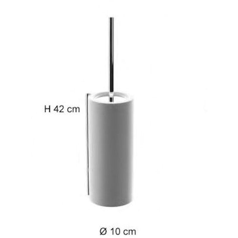 BERTOCCI Easy porta scopino appoggio cromato codice prod: 13009220000