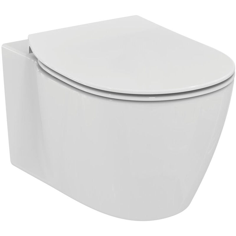 WC sospeso senza bordo B-8030R Bianco - con nano rivestimento