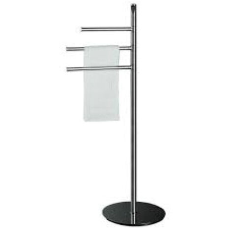 Supporto Porta Strofinacci Relaxdays - 3 Bracci Pieghevole, Metallo E Legno, 25x27 Cm - Foto 7