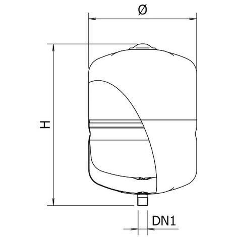 Cimm Vaso di espansione SOLAR CE da 18 Litri