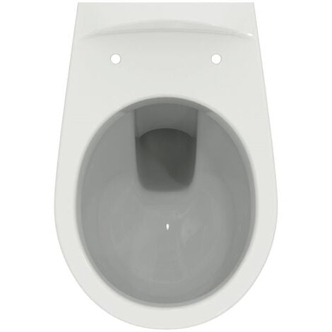 Ideal Standard Strada II - WC sospeso con sedile ultrapiatto SoftClose,  Aquablade, bianco T359601