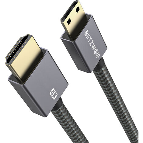 4K Câble Hdmi Vers Dvi 1M Flexible, Bidirectionnel Dvi Vers Hdmi