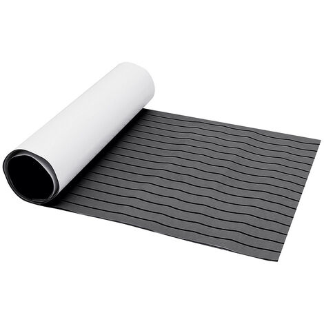 Rouleau Tapis adhésif pour Yacht EVA Mousse Decking Bateau gris foncé 900 x 2400 x 6mm Jmax (1/5)