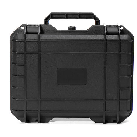 Boîte de rangement étanche pour outils – 250 x 200 x 74 mm – Matériau ABS – Antichoc et anti-poussière – Organisateur portable avec éponge – Drillpro (1/5)