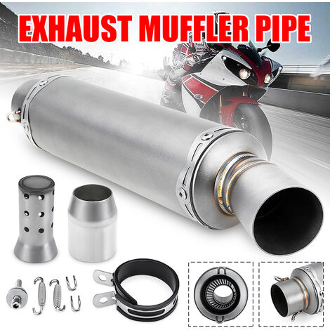 Tuyau universel de silencieux d'échappement de queue de moto de 38-51mm pour le coté arrière de la saleté ATV Jmax (1/5)