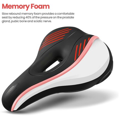 HOUSSE DE SELLE VÉLO CONFORTABLE Confort 3D VTT DOUX HAUTE QUALITÉ