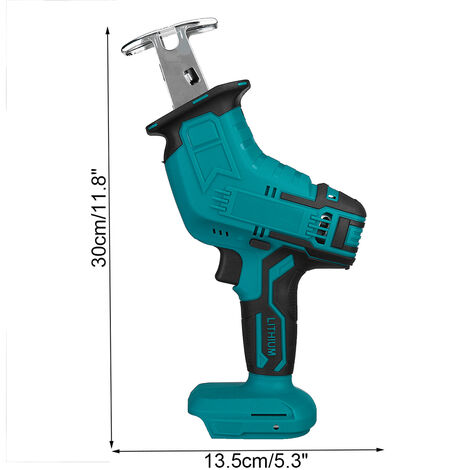 Yofidra - Scie Sabre Sans Fil, Moteur Sans Balais, 3600 SPM - Avec 2 Batteries 3.0Ah Et 8 Lames Pour Bois, Métal, PVC