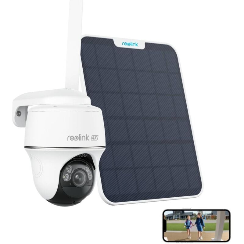 Caméra de recul solaire sans fil Full HD PA-600 avec moniteur