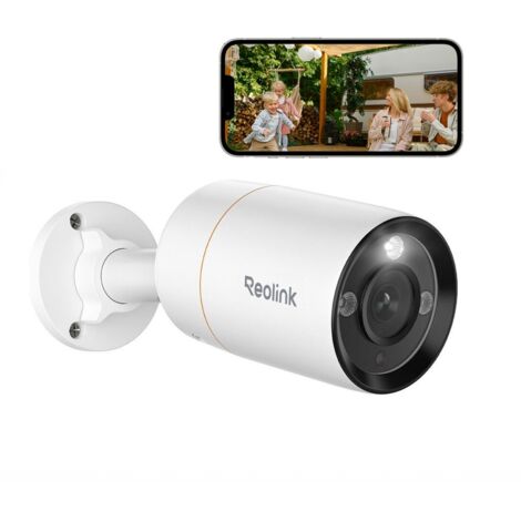 Caméra De Surveillance Extérieure Bullet 8MP – IP66 – POE – Détection Mouvement – ADVT