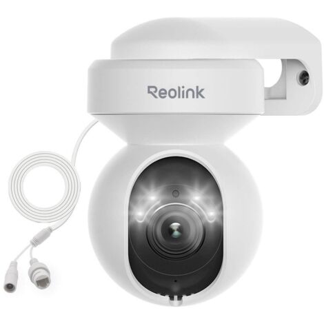 Reolink – Caméra de surveillance extérieure 5MP – Vision nocturne couleur – WiFi bi-bande 2.4/5 GHz – Zoom optique 3X – Détection de mouvement intelligente