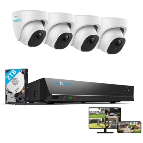 Enregistreur de vidéo-surveillance pour caméras IP - Cdiscount