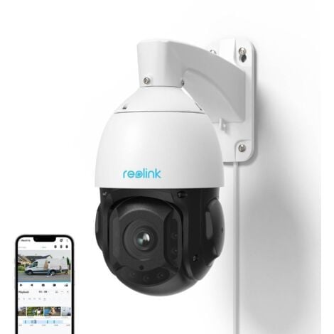 Camera de Surveillance Exterieur, Double Objectif, Zoom Hybride 5X