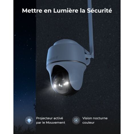 Kit Surveillance ZOSI 4K PoE 8MP, 8 Canaux, 4 Caméras PTZ, Disque 2 To, Neuf