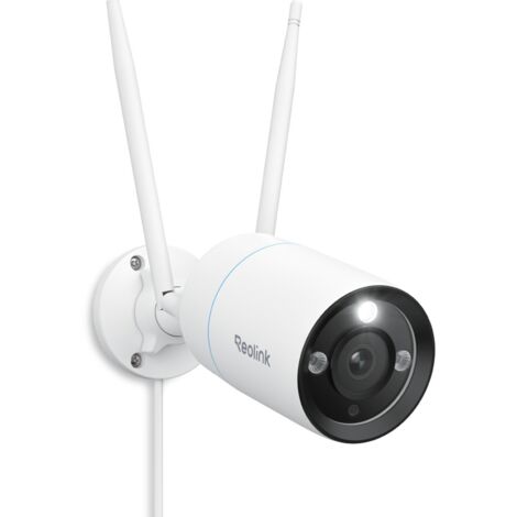 Reolink – Caméra de surveillance 4K 8MP extérieure – WiFi 6 2,4 / 5GHz – Vision nocturne couleur – Détection humaine/véhicule/animal – IP67