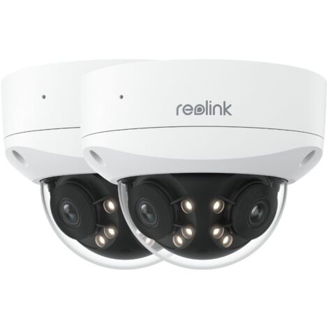 Reolink Duo 2V PoE 4K Caméra de surveillance PoE anti-vandalisme IK10 avec panorama à 180°