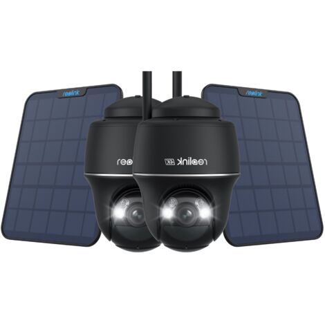 Reolink Argus PT Ultra Caméra de surveillance solaire/batterie 4K 8MP sans fil, panoramique et inclinable