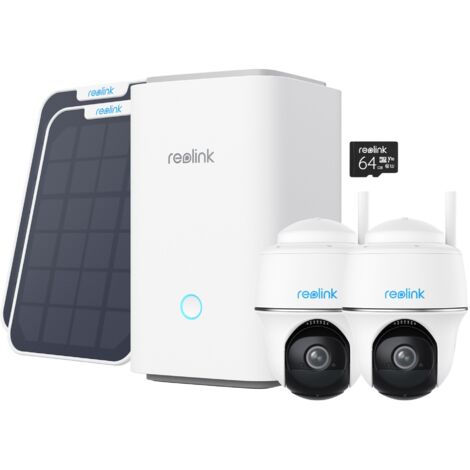 Reolink – Caméra de surveillance sans fil 5MP – Vision nocturne couleur – Alimentation solaire – Angle d'inclinaison et panoramique – Protection des données (1/5)
