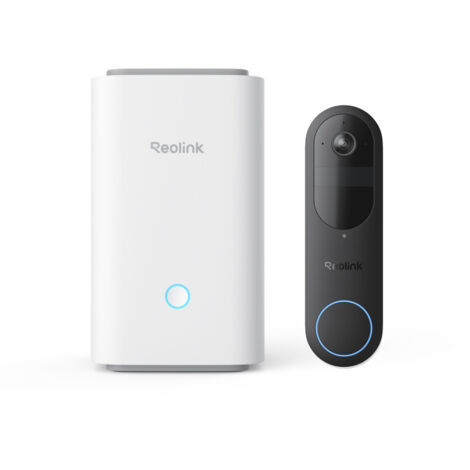 Reolink Home Hub with Video Doorbell (Battery), Système de sécurité domestique avec sonnette à batterie Wi-Fi 2K, Interphone,Pas de carillon (1/5)