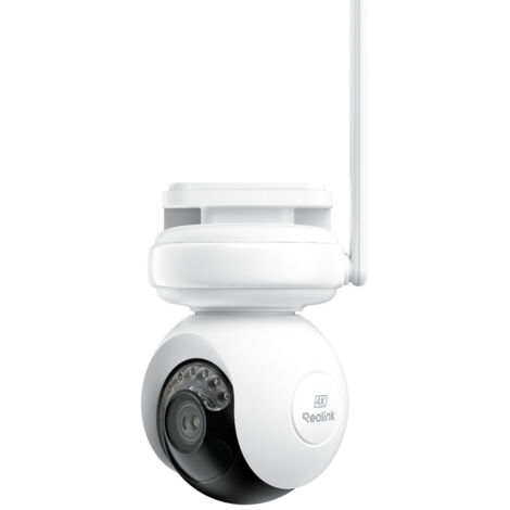 Reolink – Caméra de sécurité 4K ColorX – Vision nocturne couleur – Panoramique 355° et inclinaison 90° – Wi-Fi 6 – Batterie 20 000 mAh