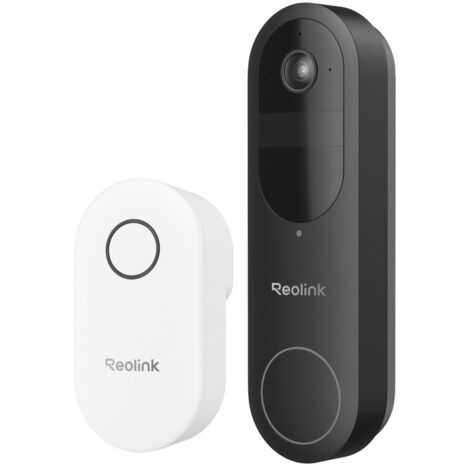 Reolink – Visiophone sans fil avec sonnette intelligente – Détection de mouvement – Vision nocturne HD – Audio bidirectionnel – Connexion Wi-Fi 2,4 GHz