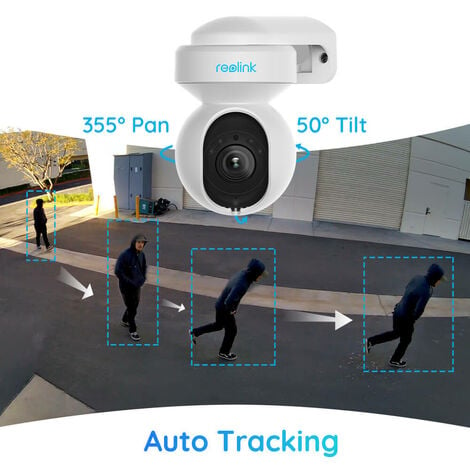 Caméra de surveillance d'intérieur sans fil Wi-Fi PTZ de 5 Mpx de Reolink,  inclinaison panoramique, zoom optique 3X, Wi-Fi 5G/2,4 GHz, détection de  mouvement Bébé, accès à distance, zoom E1