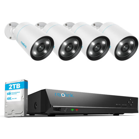 reolink 4mp 8ch poe video surveillance system