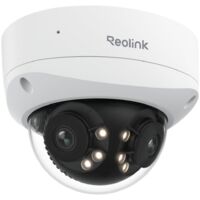 Reolink – Caméra de sécurité 8K PoE IK10 anti-vandalisme – Vision nocturne couleur – Panorama 180° – Détection intelligente – Installation facile