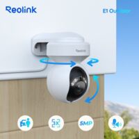 Reolink – Caméra de surveillance 2K 5MP WiFi PTZ – Zoom optique 3X – Vision nocturne couleur – Détection humaine/voiture – Suivi automatique