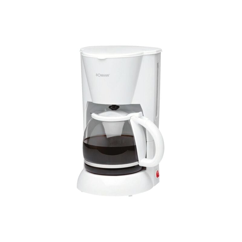 Bomann Filter-Kaffeemaschine KA 183 CB, 1,5 Liter, 900 Watt, Tropfstopp,  weiss