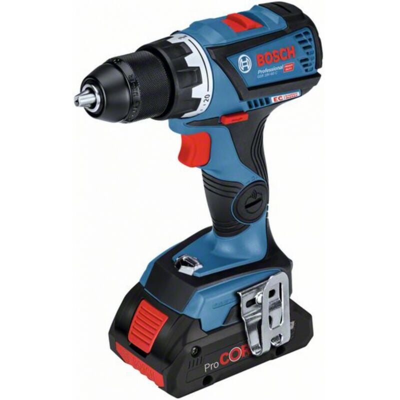 Bosch GSR 18V-60 2x4.0 PC L-Boxx Akku-Bohrschrauber 06019G110B