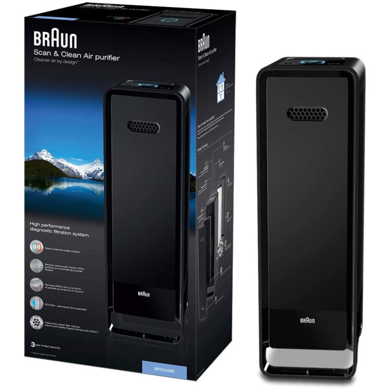 vhbw Aktvkohleflter Flter passend für Braun Scan & Clean BFD104BE
