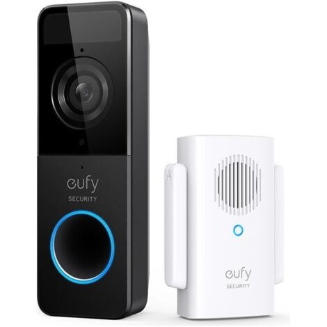 Eufy Doorbell 1080p Battery Schwarz (1/2)