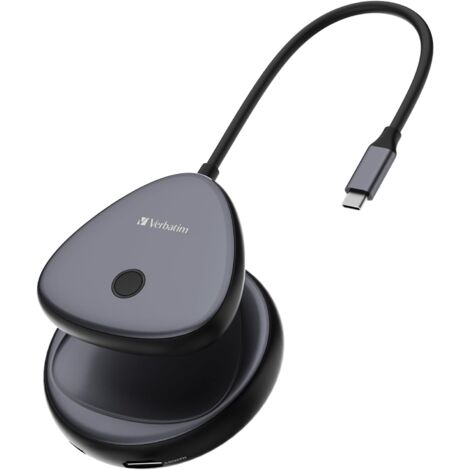 Verbatim USB-C-Wireless-Display-Adapter 4K mit Hub WDA-02 (1/5)