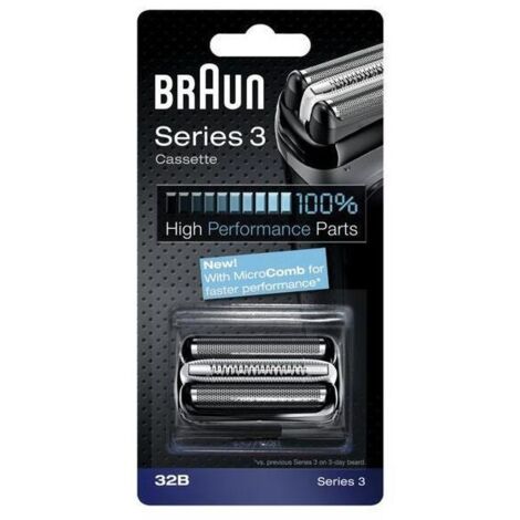 Braun Scherteil 32 B Rasierer-Zubehör schwarz