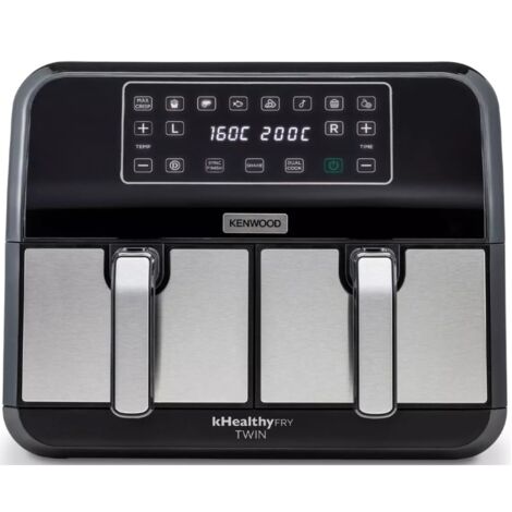 Kenwood HFM20.000MB Double AirFryer 2x4L Doppel Heißluftfritteuse