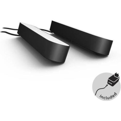 Philips Hue Play Lightbar Doppelpack LED schwarz