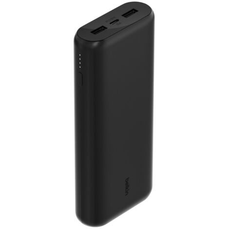 Belkin kompakte 3-Port Powerbank 20.000mAh 20W USB-C/C BPB014btBk (1/5)