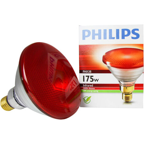 Philips Infrarotlampe PAR38 IR 175W E27 230 Red