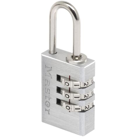 Master Lock Zahlenschloss aus Aluminium Stahlbügel 7620EURDCC