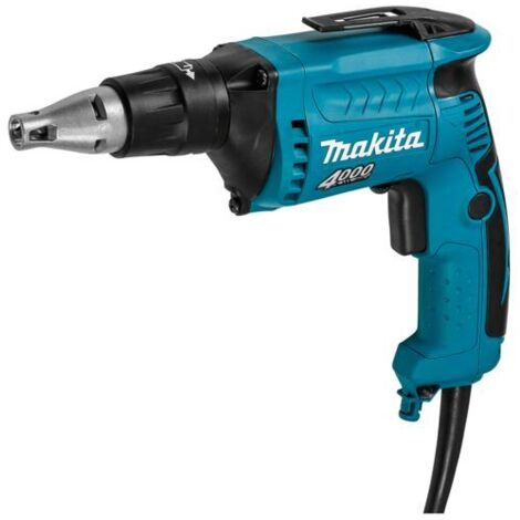 Makita Trockenbauschrauber FS4000 – 570W – Elektronisch regelbare Drehzahl – Inklusive Ladegerät – Für präzises Arbeiten (1/10)
