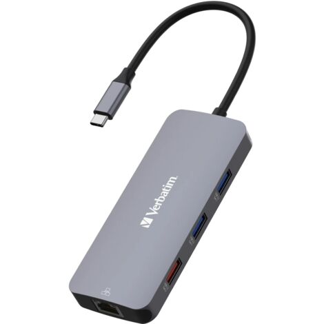 Verbatim USB-C Pro Multiport-Hub mit 9 Anschlüssen CMH-09 (1/5)