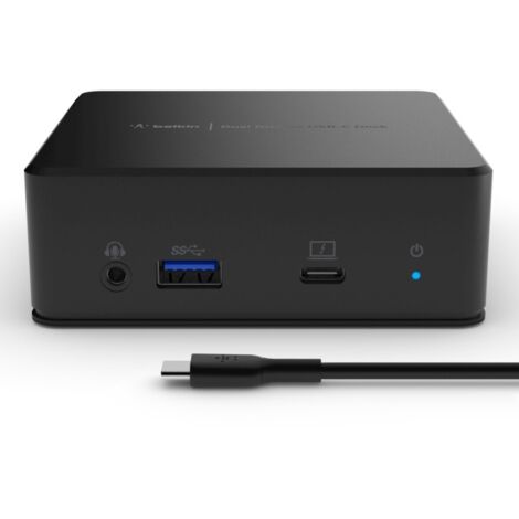 Belkin USB-C Dual Displ. Docking Station + DisplayLink INC002vfBK (1/5)